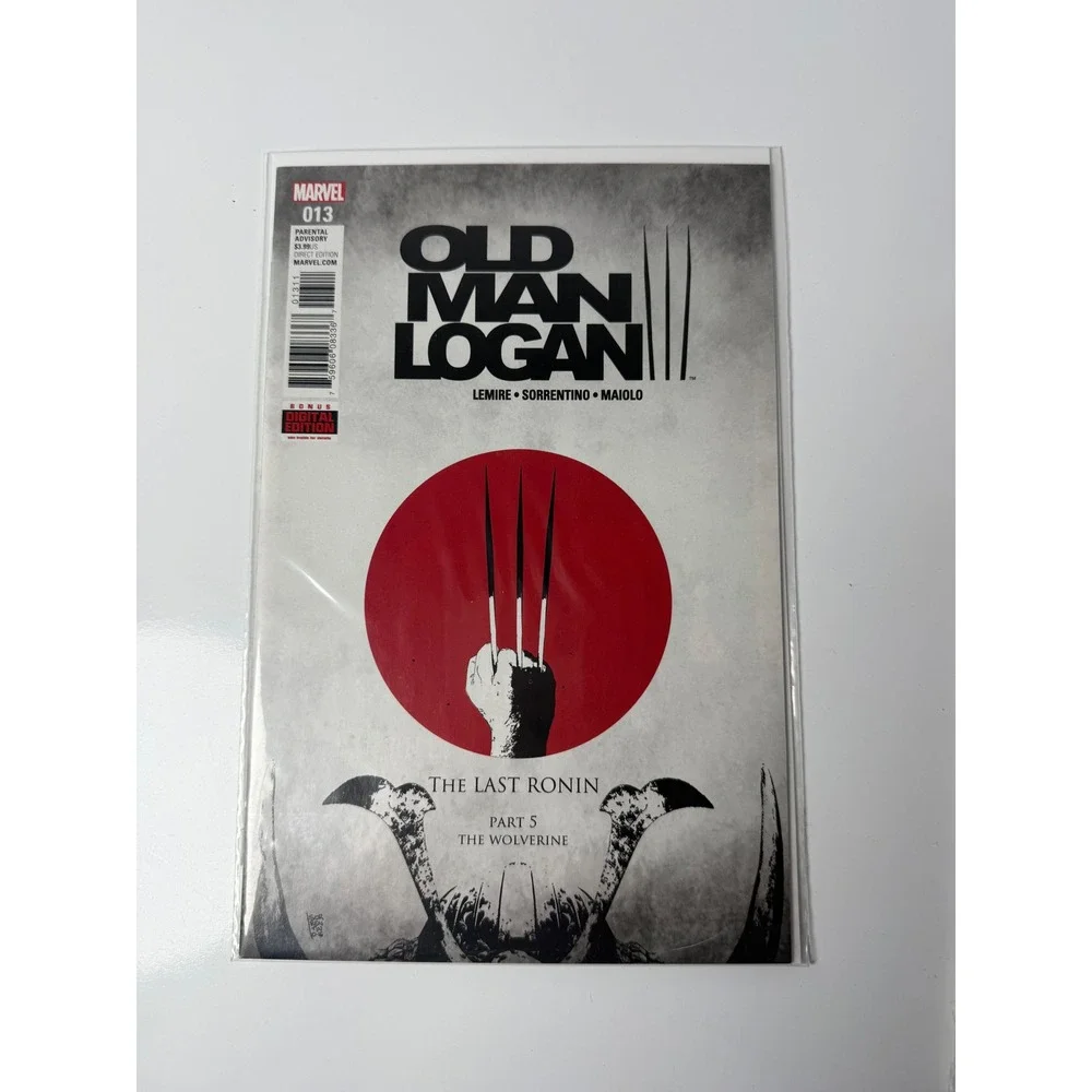 Old Man Logan 13 Marvel 2016 The Last Ronin Part 5 Wolverine Lemire Sorrentino